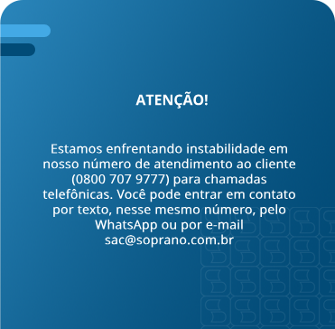 Popup Férias - Soprano