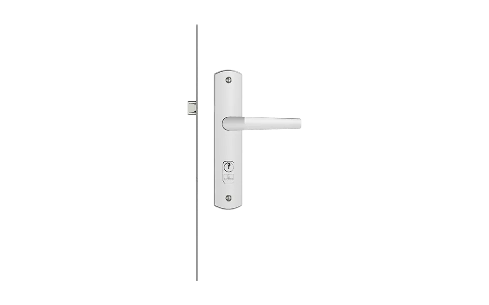 FECHADURA POPLINE RETA EXT CROMADO ESP26 40X53 PY45 - Soprano