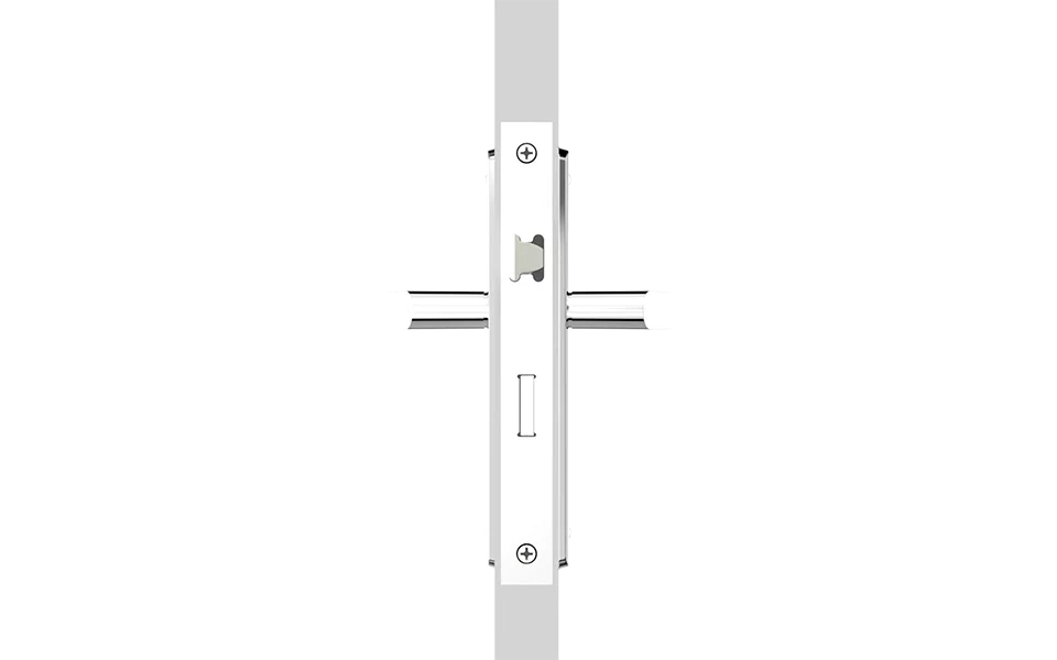 FECHADURA POPLINE RETA BAN CROMADO ESP26 40X53 - Soprano