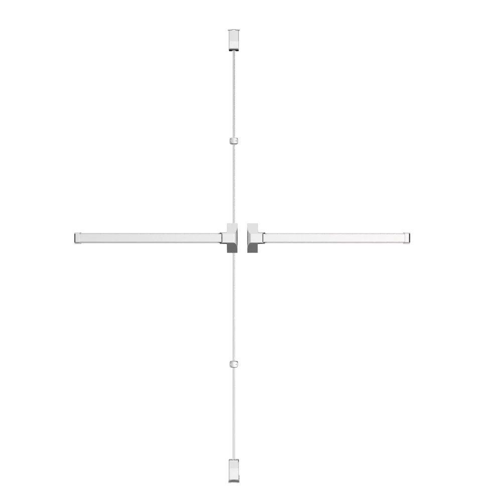 BARRA ANTIPANICO 3 PONTOS TRAVA PORTA DUPLA TOUCHINOX ESC - Soprano