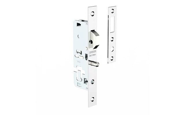 MECANISMO PTA CORRER EXT BR29 COMP PY/TE CROMADO - Soprano