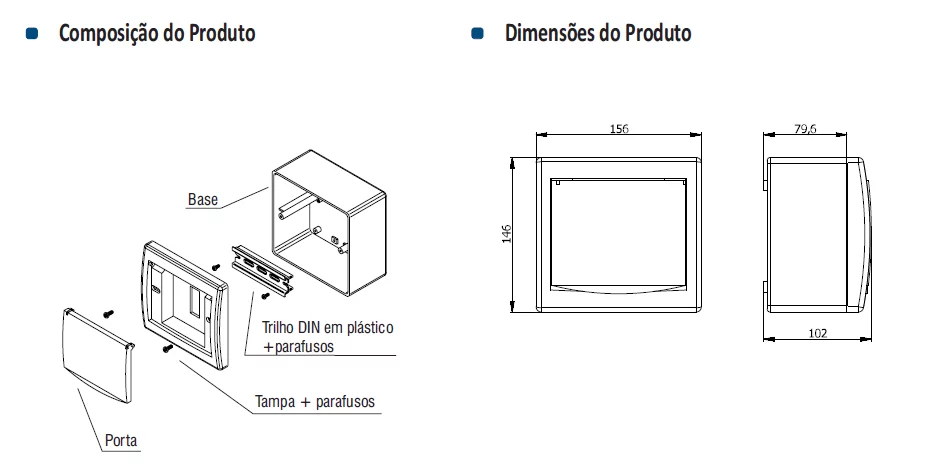 QUADRO DISTR.SOB.04IEC-PB - Soprano