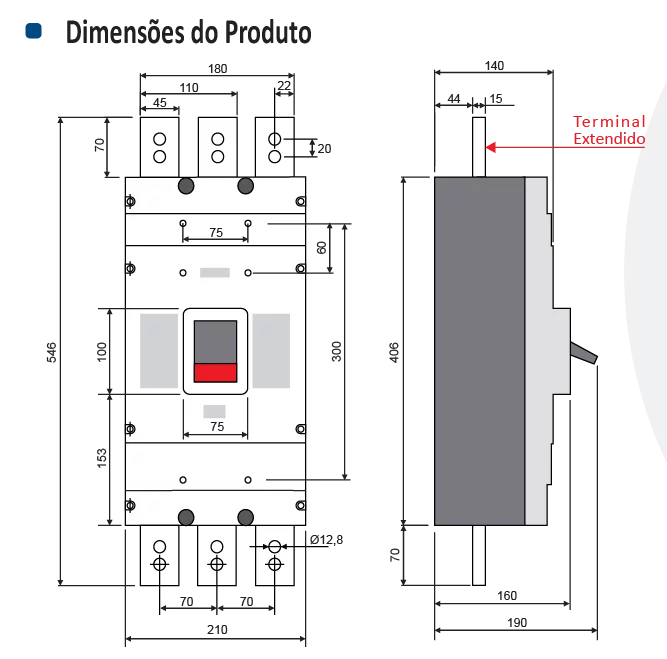 DISJ. DL1250-SX - 1250A - Soprano