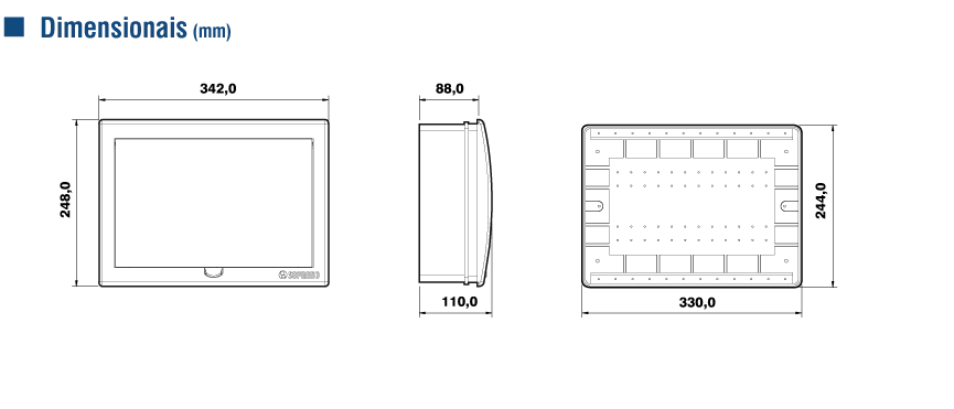 QUADRO DISTR.EMB.VDI-30-PB - Soprano