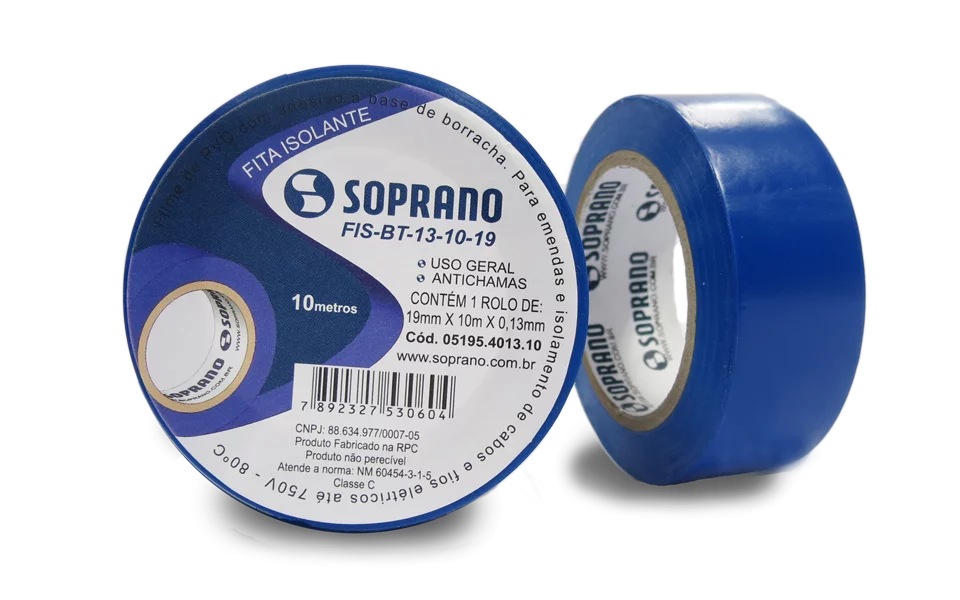 FITA ISOLANTE AZUL FIS-BT-13-10-18 - Soprano