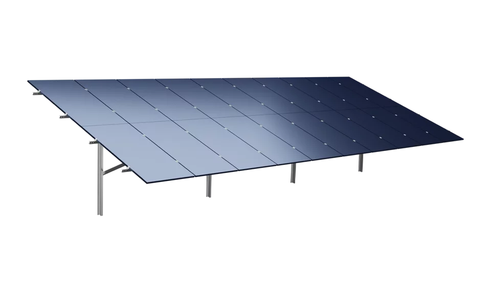 ESTRUTURA SOLAR SOLO 20 PLACAS - MONOPOSTE - Soprano