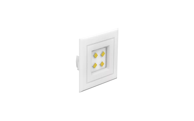 LUMINARIA LED QUADRADA EMBUTIR 35MM 1.2W 6000K 110/220V BR - Soprano