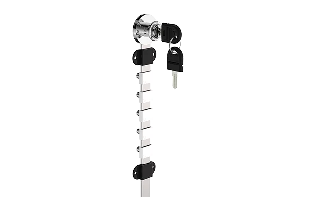 FECHADURA MOV PL 0108 BAR 1000MM C ACES - Soprano