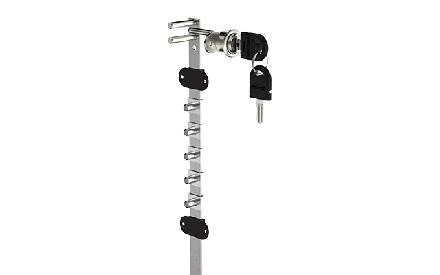 FECHADURA MOV PL 0288 BAR 1000MM 2P C ACES - Soprano