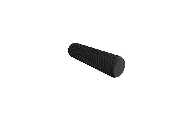 CAVILHA 8X30MM DE PLASTICO PRETO - Soprano