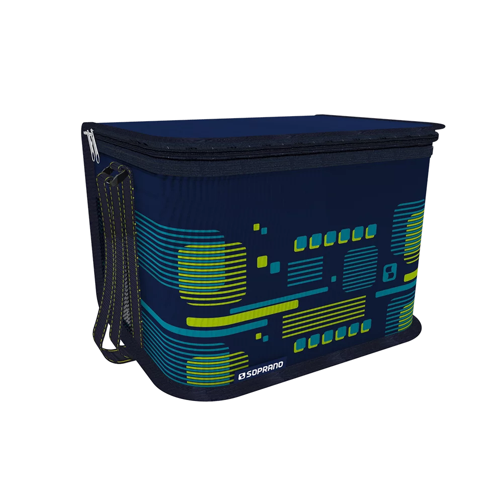 BOLSA TERMICA POP C/ALCA 6L AZUL - Soprano