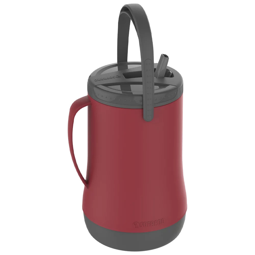 RECIPIENTE ISOTERMICO GRANTERMO 2,5L VERMELHO - Soprano