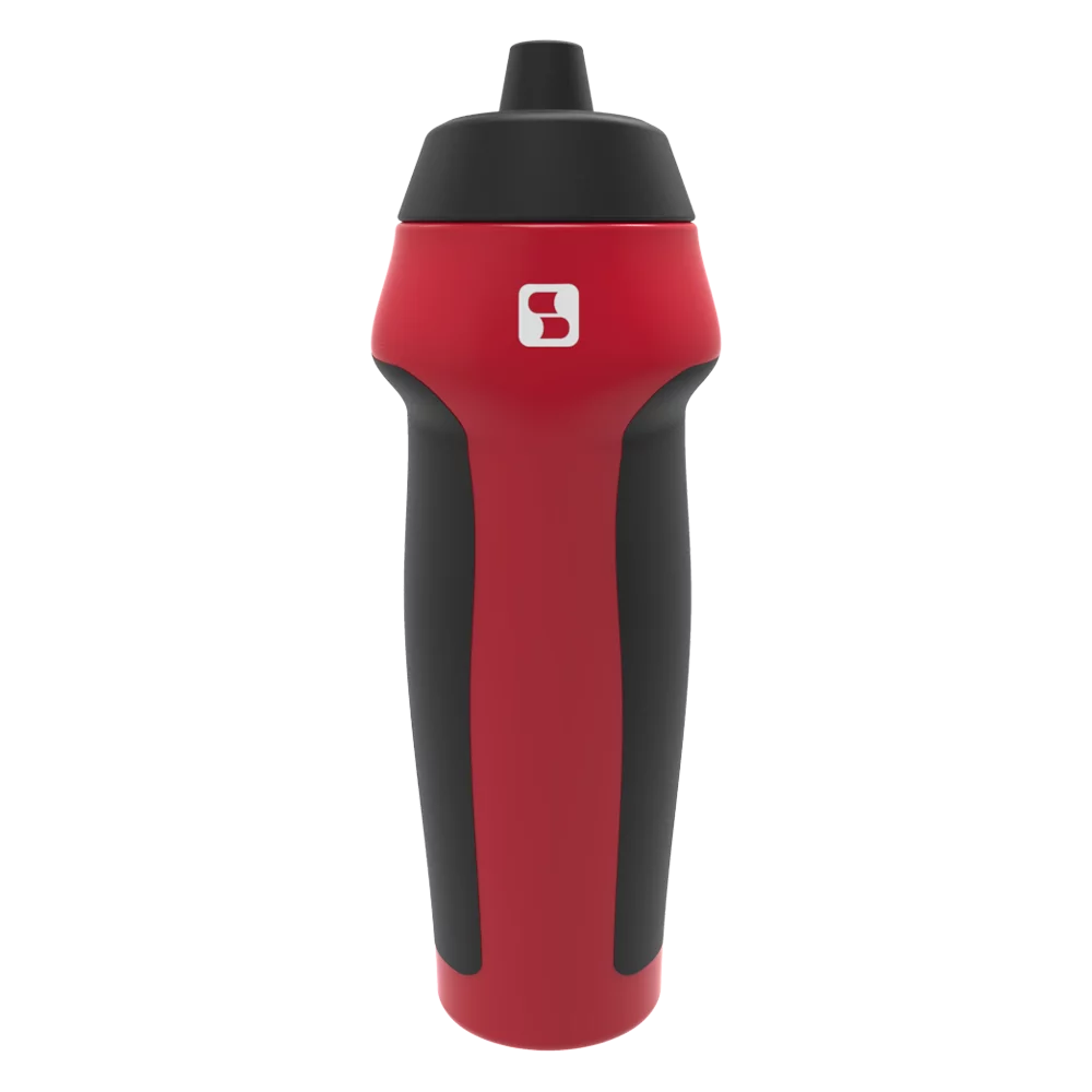 SQUEEZE SPRINT 600ML VERMELHO/PRETO - Soprano