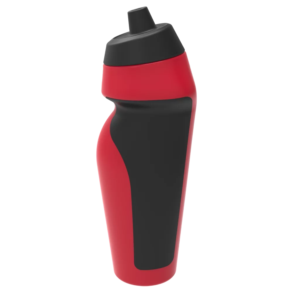 SQUEEZE SPRINT 600ML VERMELHO/PRETO - Soprano