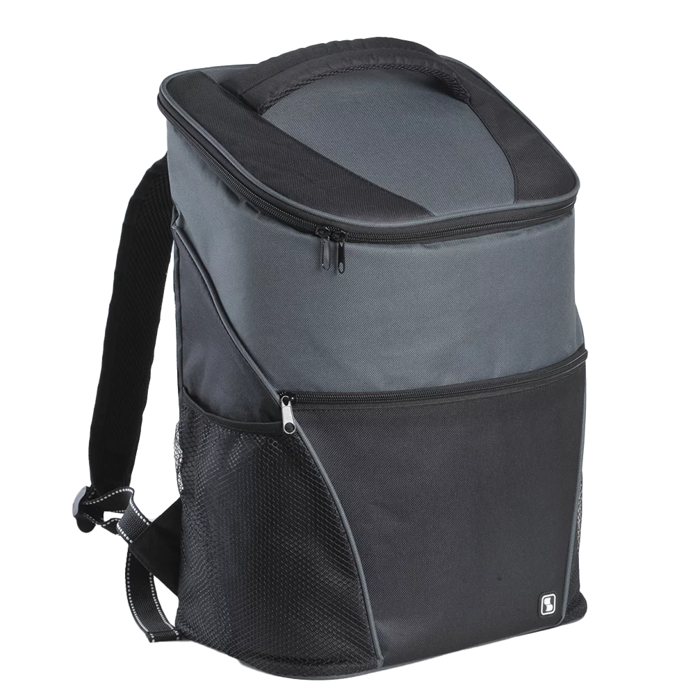 MOCHILA TERMICA TROPICAL 18L PRETO/CINZA - Soprano