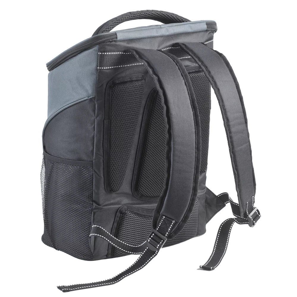 MOCHILA TERMICA TROPICAL 18L PRETO/CINZA - Soprano