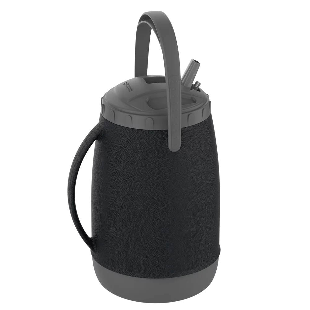 RECIPIENTE ISOTERMICO ATACAMA 2,5L PRETO - Soprano