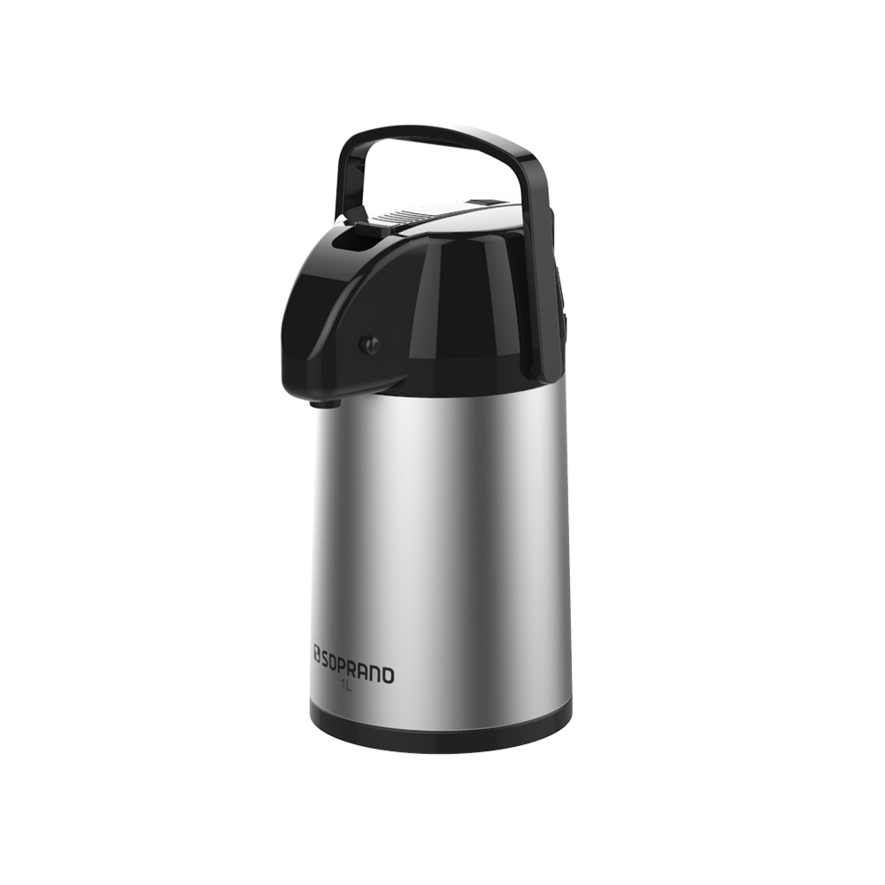 Garrafa Térmica Inox 1 litro com Bolsa